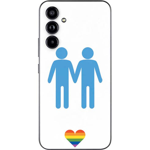 Blue Pride Galaxy A54 5G Skin